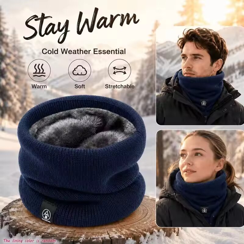 Kışlık Sıcak Örme Boyun Atkısı - Wool Scarf Men incelemesi ve fiyatı