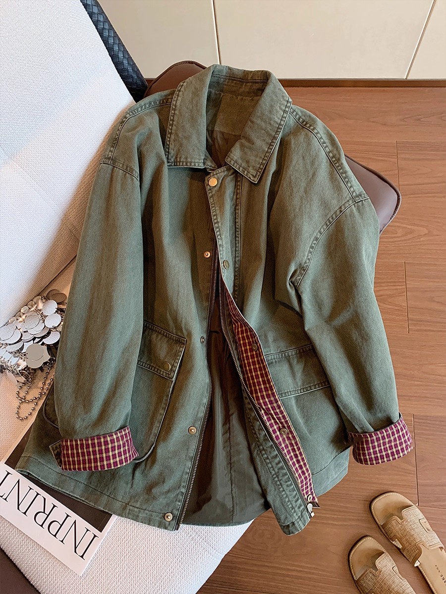 Vintage Ordu Yeşili Kot Ceket  - Down Jacket Packable incelemesi ve fiyatı
