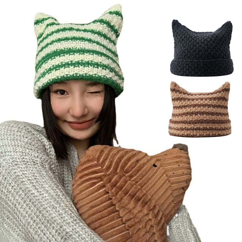 Unisex Sivri Uçlu Kadın Bere S - Knit Beanie Hat Warm incelemesi ve fiyatı