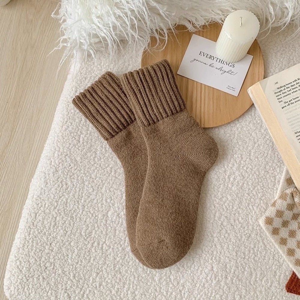 Yaratıcı Düz ​​Renk Kalınlaşmı - Thermal Sock Wool incelemesi ve fiyatı