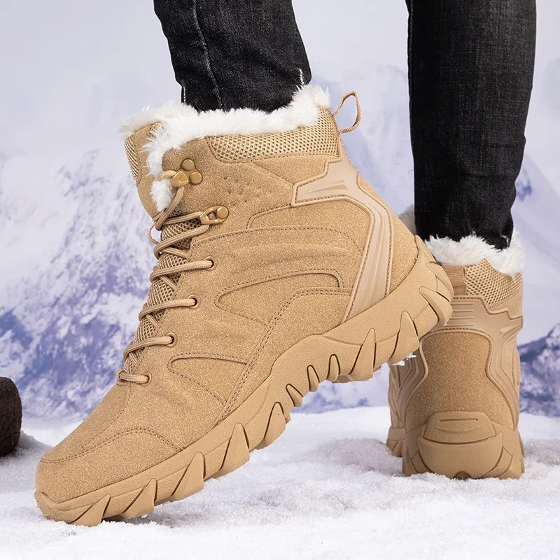 Erkekler kış taktik bot bağcık - Waterproof Winter Boot incelemesi ve fiyatı