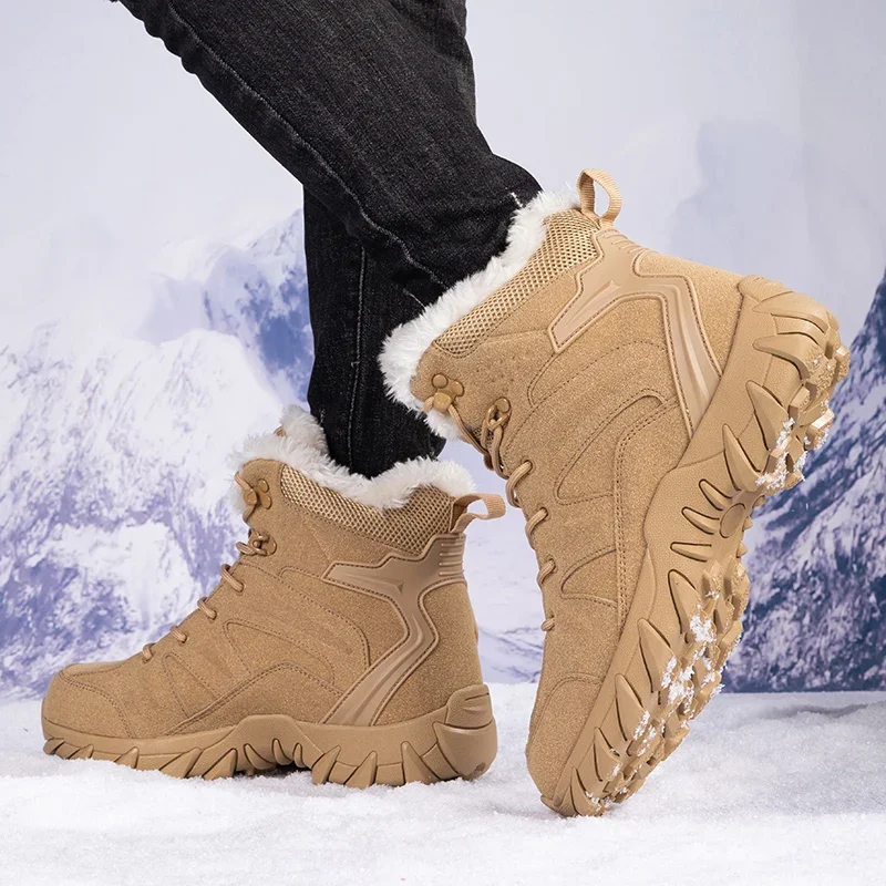 Erkekler kış taktik bot bağcık - Waterproof Winter Boot incelemesi ve fiyatı